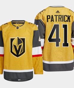 Nolan Patrick 41 Vegas Golden Knights Gold Jersey 2023 Home - Robokeg