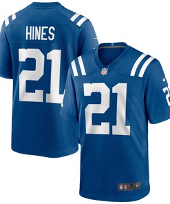Nyheim Hines Indianapolis Colts Game Jersey - Royal Nfl - Robokeg