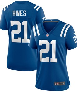Nyheim Hines Indianapolis Colts Womens Game Jersey - Royal Nfl - Robokeg