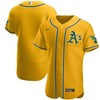 Oakland Athletics Authentic Official Team Jersey - Gold Mlb - Robokeg