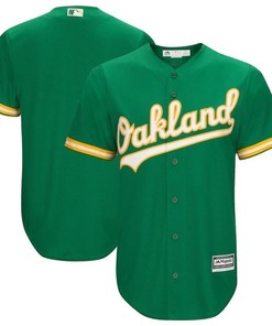 Oakland Athletics Cool Base Team Jersey - Kelly Green - Robokeg