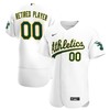 Oakland Athletics Home Pick-a-player Retired Roster Authentic Jersey - White Custom Jerseys Mlb - Robokeg