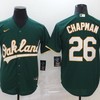 Oakland Athletics Matt Chapman #26 2020 Mlb Green Jersey - Robokeg