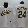 Oakland Athletics Rickey Henderson #24 2020 Mlb White Jersey - Robokeg
