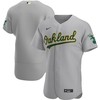 Oakland Athletics Road Authentic Team Jersey Gray Mlb - Robokeg