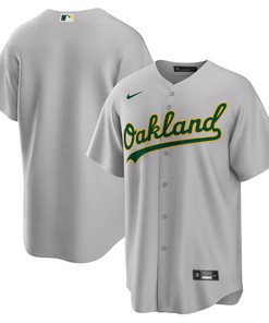 Oakland Athletics Road Replica Team Jersey - Gray Mlb - Robokeg