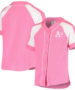 Oakland Athletics Team Spirit Fashion Jersey - Pink Mlb - Robokeg