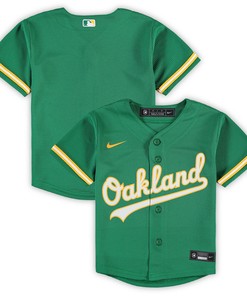 Oakland Athletics Toddler Alternate Replica Team Jersey - Kelly Green Mlb - Robokeg