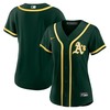 Oakland Athletics Womens Alternate Replica Team Jersey - Green Mlb - Robokeg