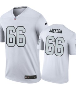Oakland Raiders #66 Gabe Jackson Nike Color Rush White Jersey - Robokeg