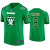 Oakland Raiders #8 Daniel Carlson Jersey St. Patricks Day Kelly Green Lucky - Men - Robokeg