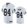 Oakland Raiders #84 Antonio Brown White Vapor Untouchable Limited Jersey - Mens - Robokeg