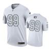 Oakland Raiders #99 Arden Key Nike Color Rush White Jersey - Robokeg