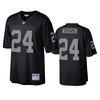 Oakland Raiders Charles Woodson Black Legacy Replica Jersey - Robokeg