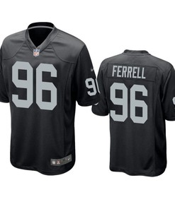 Oakland Raiders Clelin Ferrell 2019 Nfl Draft Black Game Jersey - Robokeg