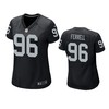 Oakland Raiders Clelin Ferrell 2019 Nfl Draft Black Game Womens Jersey - Robokeg