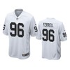 Oakland Raiders Clelin Ferrell 2019 Nfl Draft White Game Jersey - Robokeg