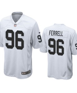 Oakland Raiders Clelin Ferrell 2019 Nfl Draft White Game Jersey - Robokeg