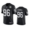 Oakland Raiders Clelin Ferrell Black 60th Anniversary Vapor Limited Jersey - Robokeg