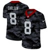 Oakland Raiders Daniel Carlson #8 Nfl 2020 Camo Black Jersey - Robokeg