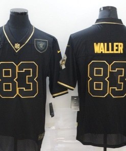 Oakland Raiders Darren Waller #83 Nfl 2020 Black Jersey - Robokeg