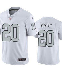 Oakland Raiders Daryl Worley White Nike Color Rush Limited Jersey - Robokeg
