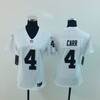 Oakland Raiders Derek Carr #4 Nfl 2020 White Womens Jersey - Robokeg