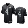 Oakland Raiders Derek Carr Black 60th Anniversary Game Jersey - Robokeg