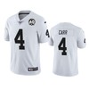 Oakland Raiders Derek Carr White 60th Anniversary Vapor Limited Jersey - Robokeg