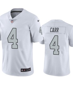 Oakland Raiders Derek Carr White Nike Color Rush Limited Jersey - Robokeg