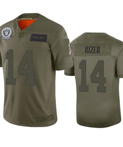 Oakland Raiders Deshone Kizer Camo 2019 Salute To Service Limited Jersey - Robokeg