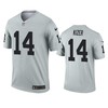 Oakland Raiders Deshone Kizer Silver Inverted Legend Jersey - Robokeg