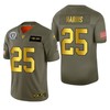 Oakland Raiders Erik Harris 2019 Salute To Service Nfl 100 Mens Jersey Metallic - Robokeg