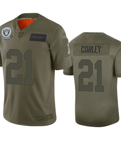 Oakland Raiders Gareon Conley Camo 2019 Salute To Service Limited Jersey - Robokeg