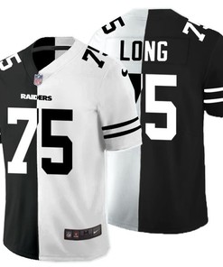 Oakland Raiders Howie Long #75 Nfl 2020 Black And White Jersey - Robokeg