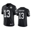 Oakland Raiders Hunter Renfrow Black 60th Anniversary Limited Jersey - Robokeg