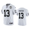 Oakland Raiders Hunter Renfrow White 60th Anniversary Limited Jersey - Robokeg