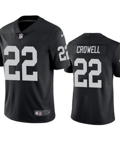 Oakland Raiders Isaiah Crowell Black Vapor Limited Jersey - Robokeg