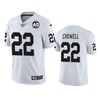 Oakland Raiders Isaiah Crowell White 60th Anniversary Vapor Limited Jersey - Robokeg