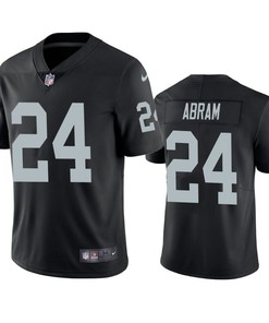 Oakland Raiders Johnathan Abram 2019 Nfl Draft Black Vapor Limited Jersey - Robokeg