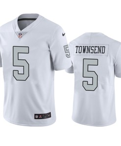 Oakland Raiders Johnny Townsend White Nike Color Rush Limited Jersey - Robokeg