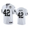 Oakland Raiders Karl Joseph White 60th Anniversary Vapor Limited Jersey - Robokeg