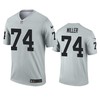 Oakland Raiders Kolton Miller Silver Inverted Legend Jersey - Robokeg