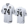 Oakland Raiders Kolton Miller White 60th Anniversary Game Jersey - Robokeg