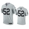 Oakland Raiders Marquel Lee Silver Inverted Legend Jersey - Robokeg