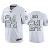 Oakland Raiders Marshawn Lynch White Nike Color Rush Limited Jersey - Robokeg