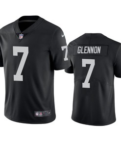 Oakland Raiders Mike Glennon Black Vapor Limited Jersey - Robokeg