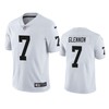Oakland Raiders Mike Glennon White Vapor Limited Jersey - Robokeg