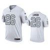 Oakland Raiders Nevin Lawson White Color Rush Legend Jersey - Robokeg