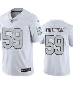 Oakland Raiders Tahir Whitehead White Nike Color Rush Limited Jersey - Robokeg
